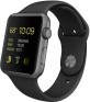 Apple Watch Sport 42mm Space Grey Aluminium Case With Black Sport Band 