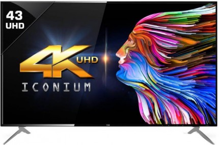 VU (43) 109 cm Iconium UHD 4K Smart TV 43BU113
