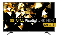 VU (55) 140 cm Pixelight 4K HDR Smart LED TV LTDN55XT780XWAU3D
