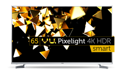 VU (65) 163 cm Pixelight 4K HDR Smart LED TV LTDN65XT800XWAU3D